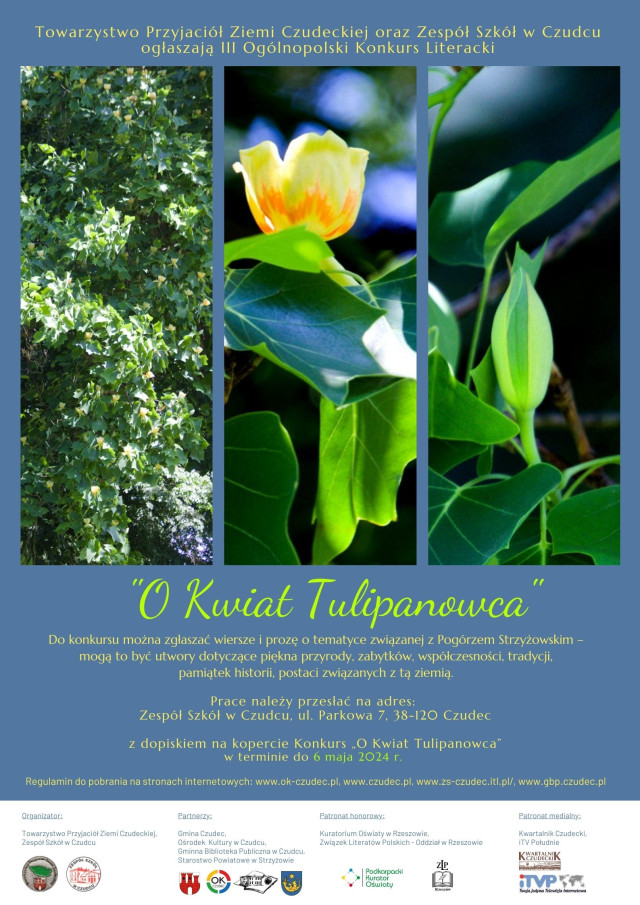 Plakat Konkurs Literacki „O kwiat tulipanowca”(3)(2).jpg